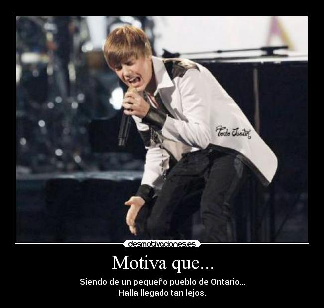 carteles justin bieber desmotivaciones