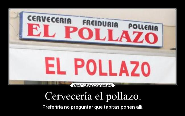 Cervecería el pollazo. - 