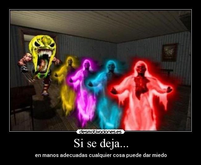 carteles manos adecuadas cualquier cosa puede dar miedo deja desmotivaciones