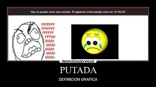 PUTADA - DEFINICION GRAFICA