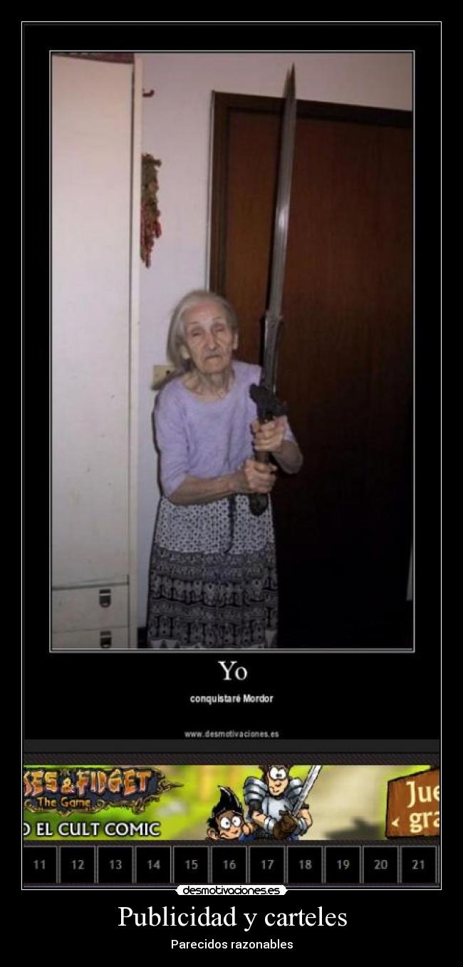 Publicidad y carteles - 