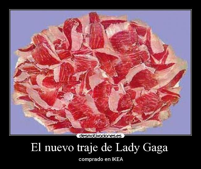 El nuevo traje de Lady Gaga -