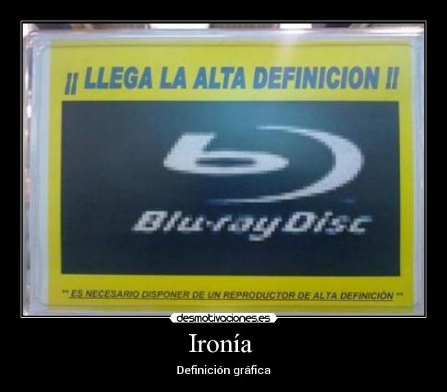 Ironía  - 