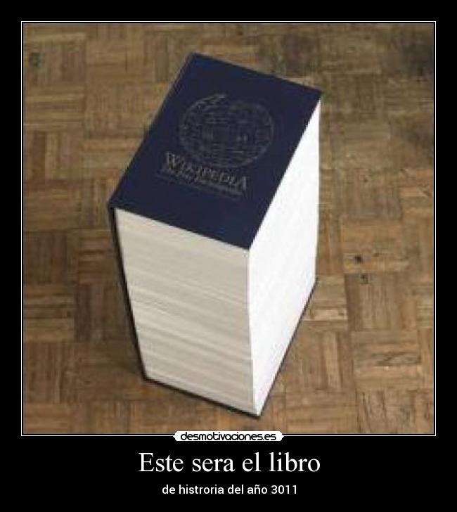 Este sera el libro -