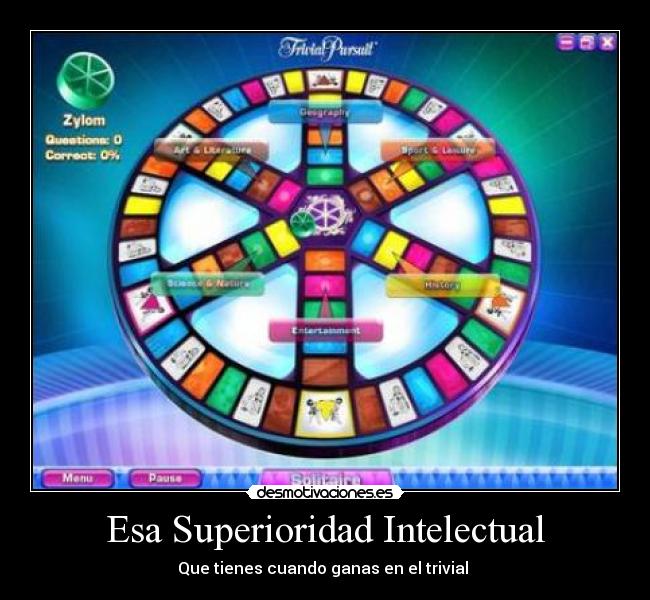 Esa Superioridad Intelectual -