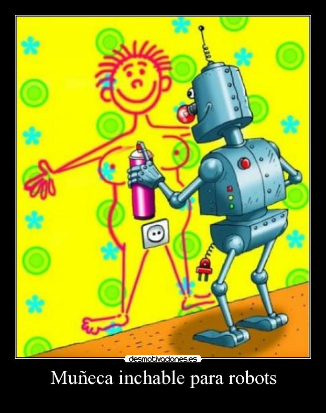 Muñeca inchable para robots - 