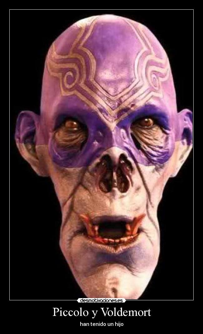 Piccolo y Voldemort - han tenido un hijo