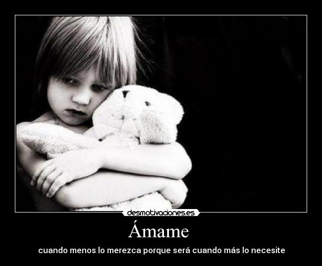 carteles amame desmotivaciones