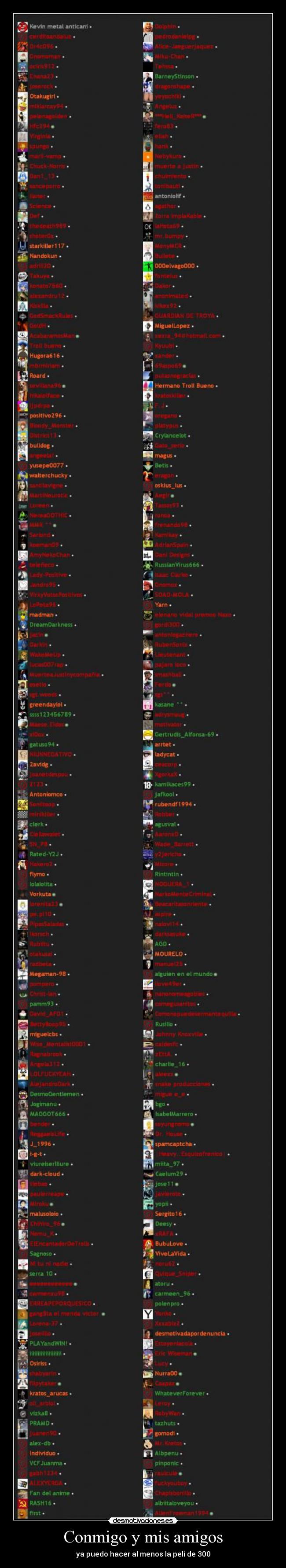 Conmigo y mis amigos - 