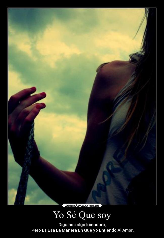 Yo Sé Que soy - 