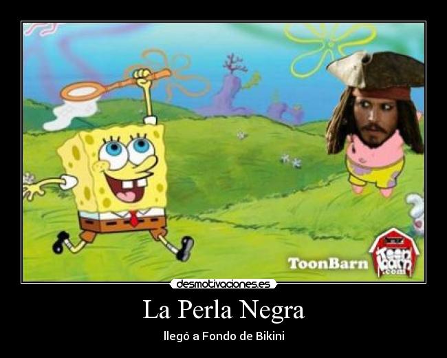 La Perla Negra - llegó a Fondo de Bikini