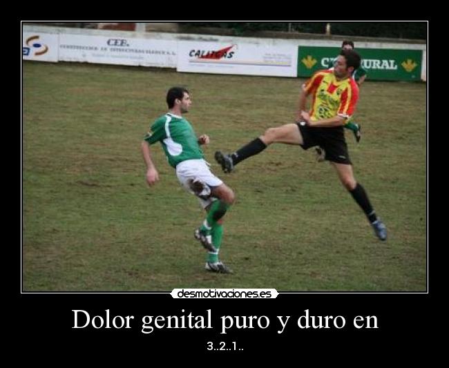 Dolor genital puro y duro en -