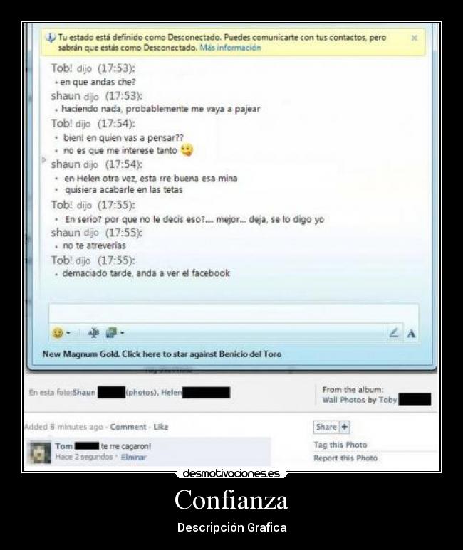 Confianza - Descripción Grafica