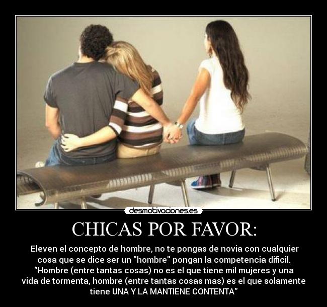 CHICAS POR FAVOR: - 