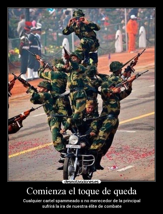 Comienza el toque de queda -