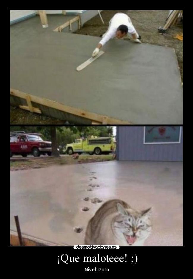 ¡Que maloteee! ;) -