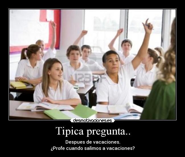 Tipica pregunta.. - 