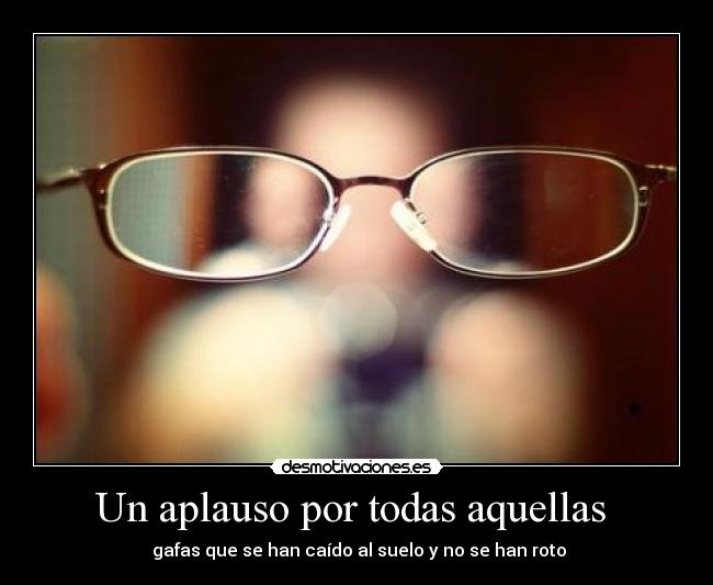 Un aplauso por todas aquellas -