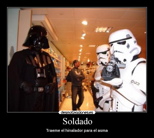 Soldado - Traeme el hinalador para el asma