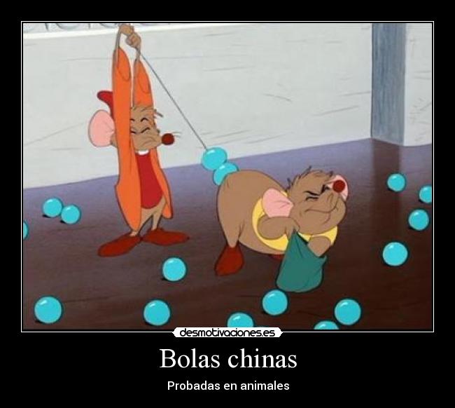 Bolas chinas -