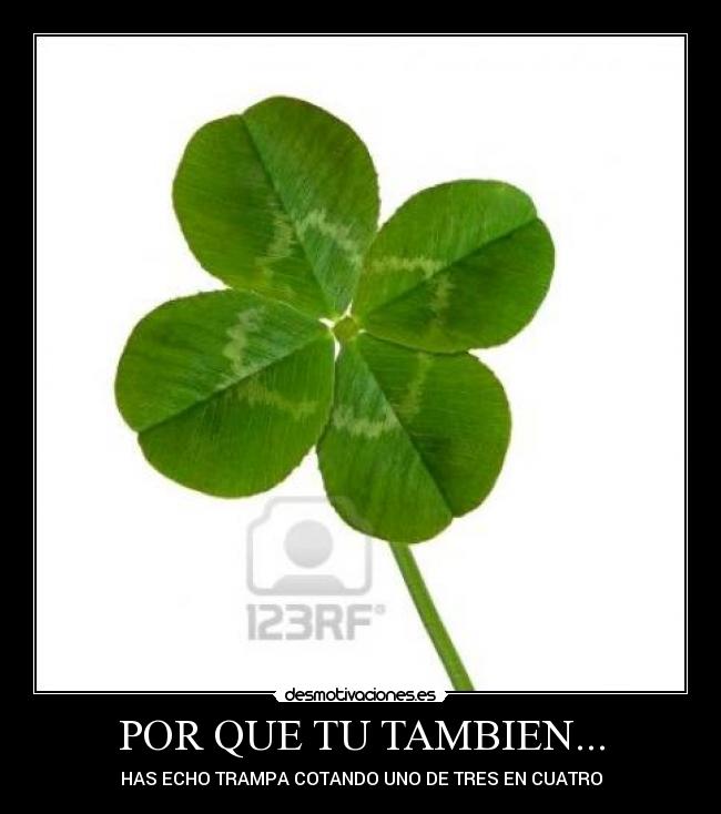 POR QUE TU TAMBIEN... - 