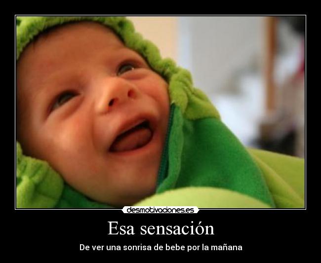 carteles sonrisa bebe tierna desmotivaciones