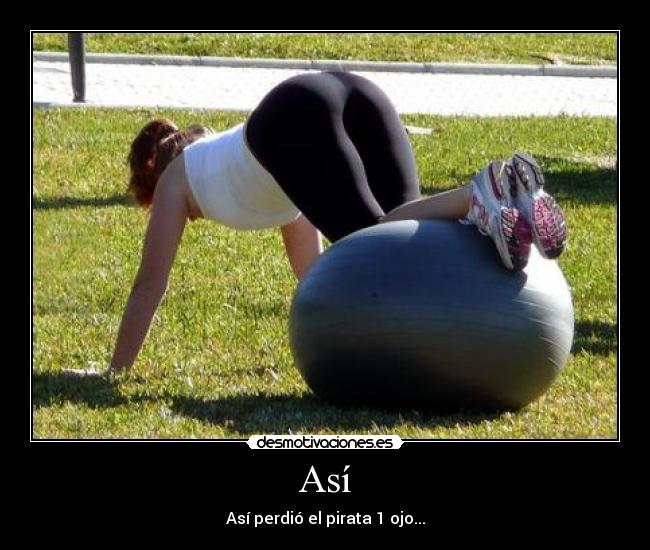 Así - Así perdió el pirata 1 ojo...