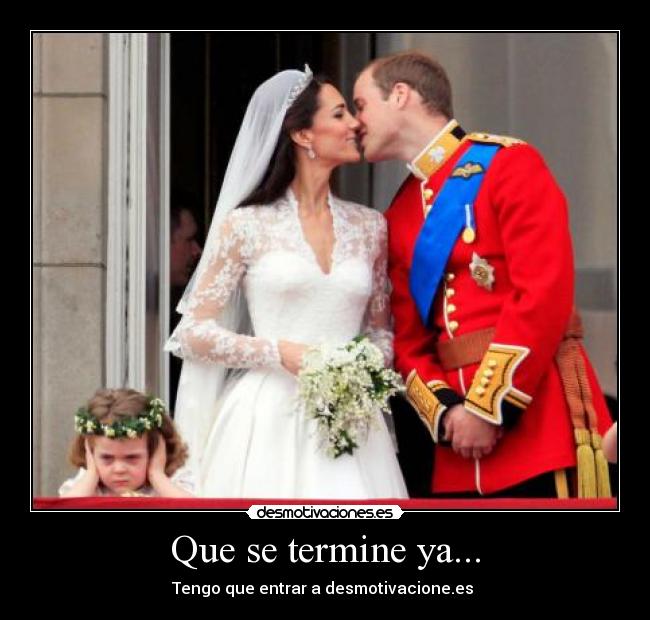 Que se termine ya... -