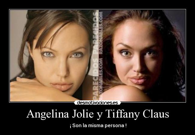 Angelina Jolie y Tiffany Claus - 