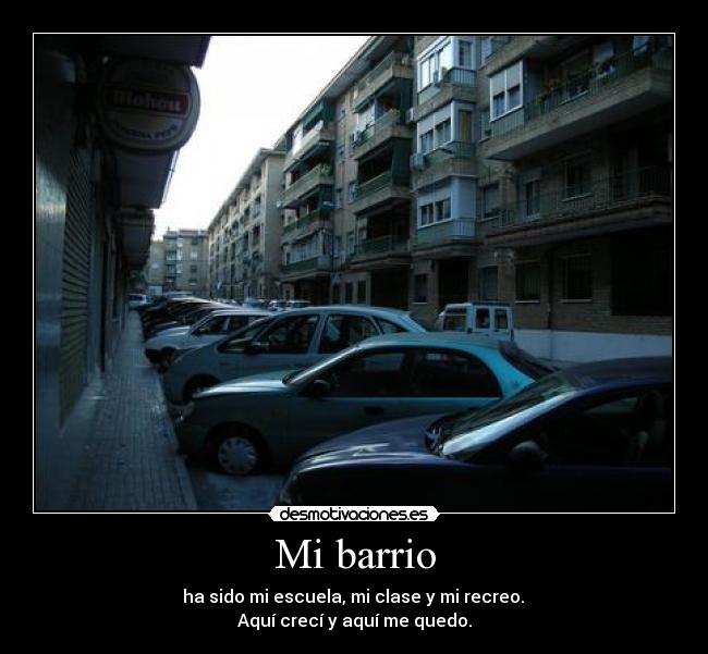 Mi barrio -