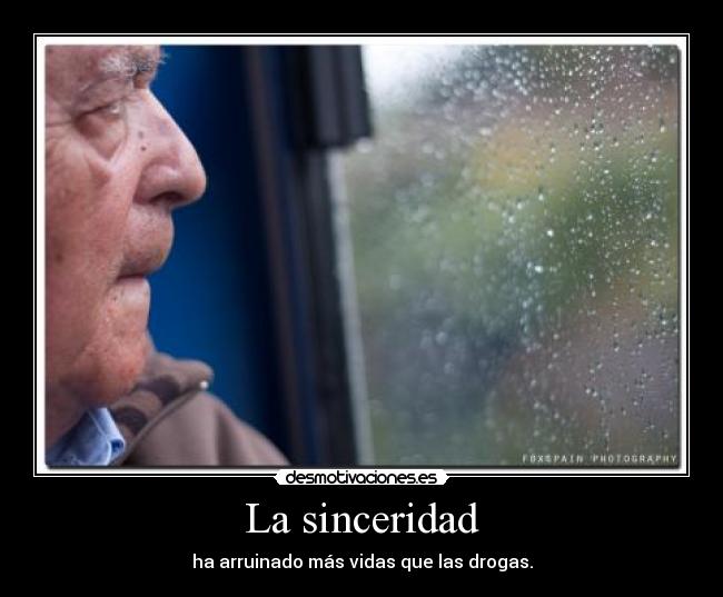 La sinceridad -