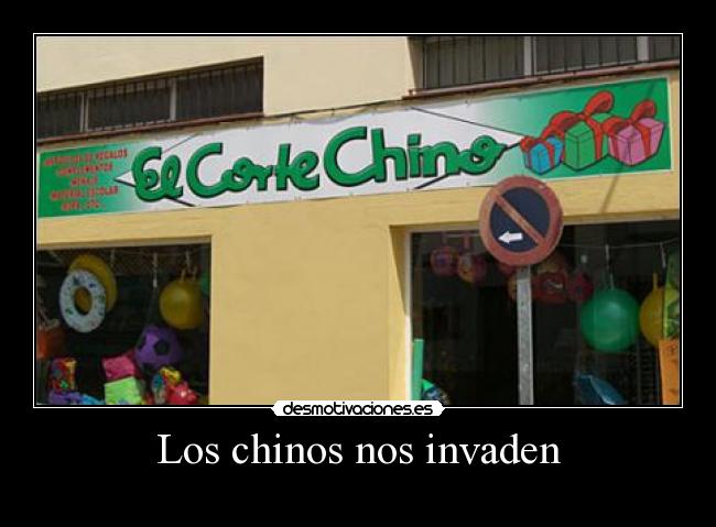 Los chinos nos invaden -