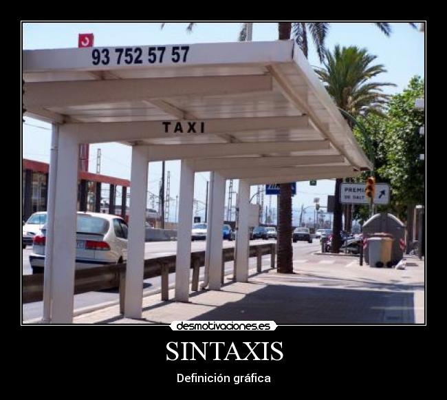 SINTAXIS - Definición gráfica