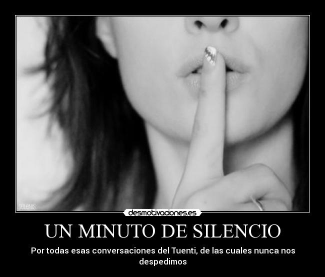 UN MINUTO DE SILENCIO - 