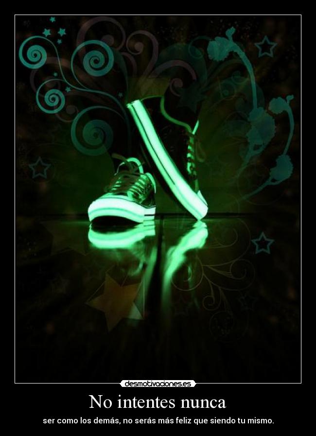 No intentes nunca -