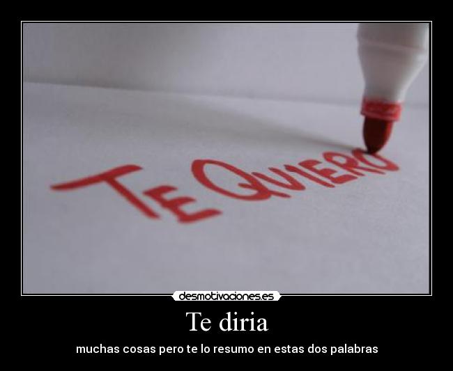 Te diria - 