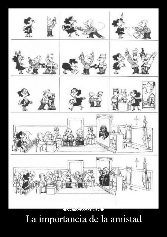 La importancia de la amistad - 