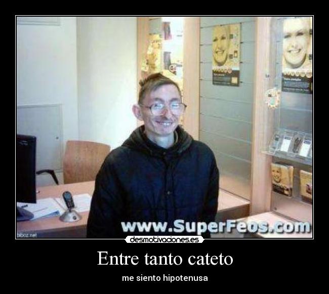 Entre tanto cateto - 