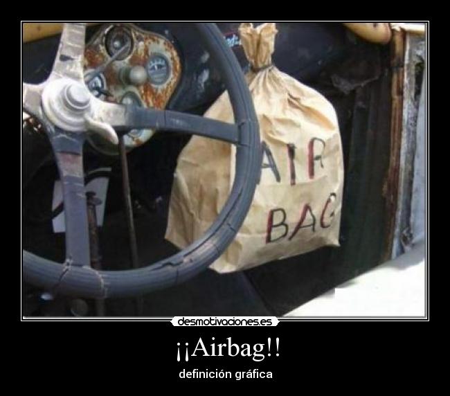 ¡¡Airbag!! - definición gráfica