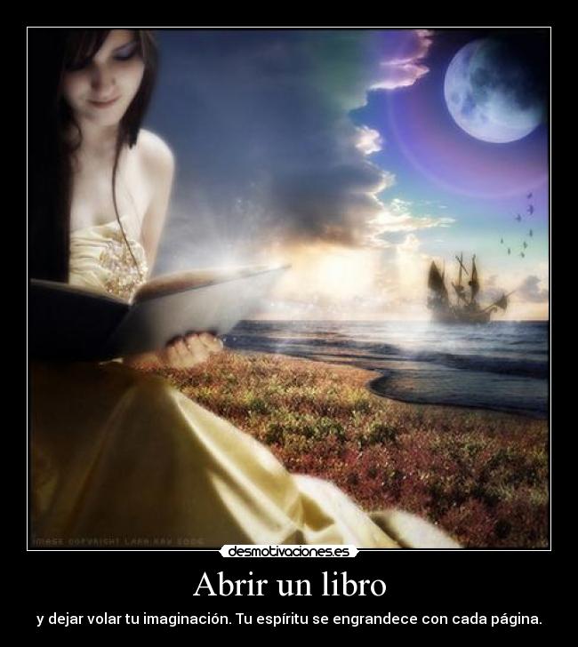 Abrir un libro -