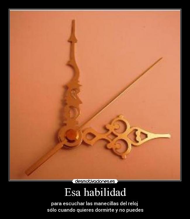 Esa habilidad - 