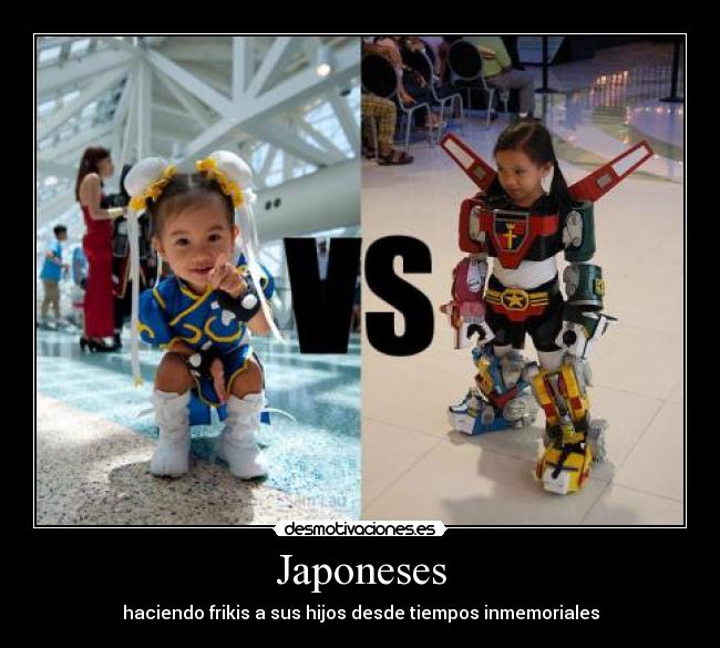 Japoneses - haciendo frikis a sus hijos desde tiempos inmemoriales