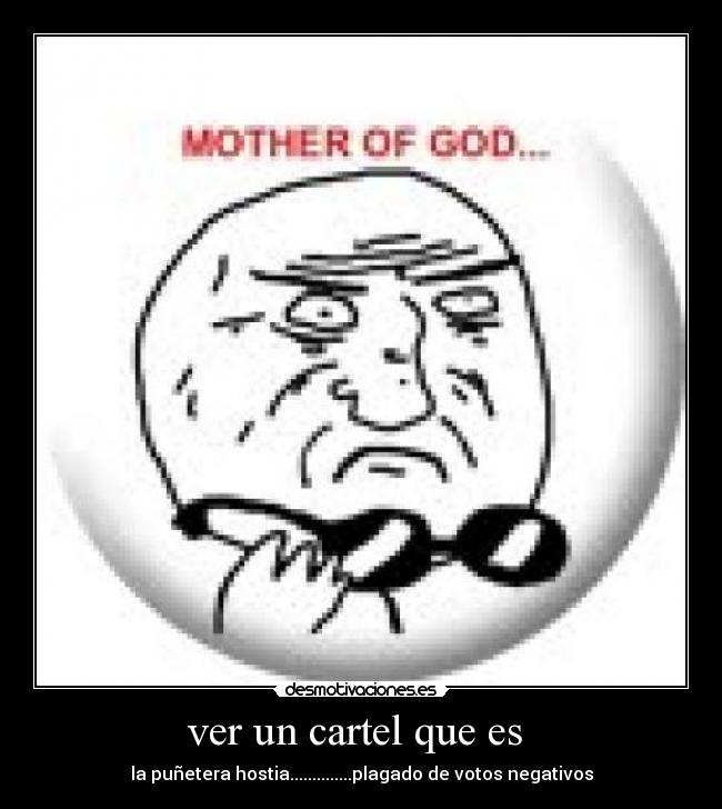 ver un cartel que es  - 