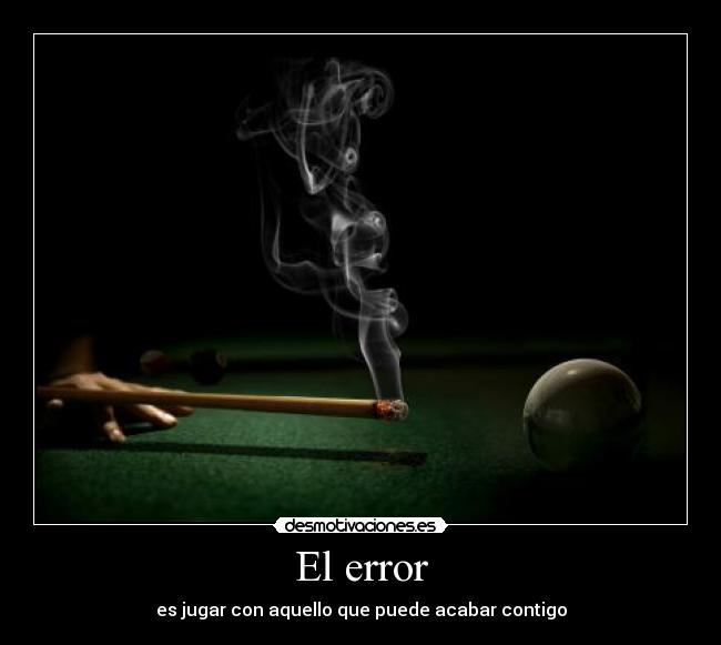 El error -