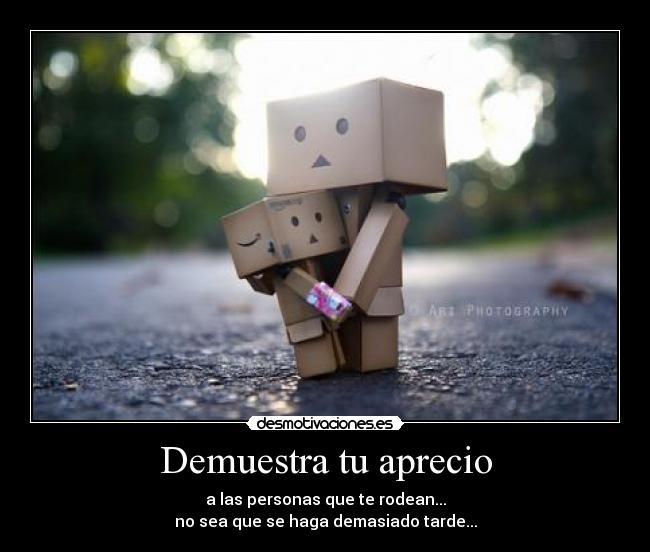 Demuestra tu aprecio - 