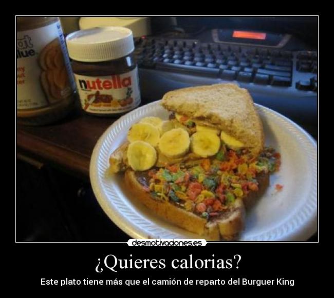 ¿Quieres calorias? - Este plato tiene más que el camión de reparto del Burguer King