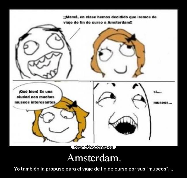 carteles amsterdam desmotivaciones