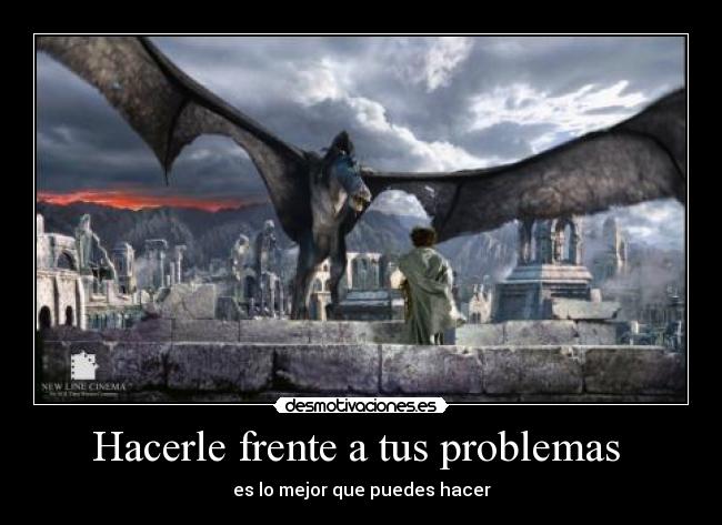 Hacerle frente a tus problemas -