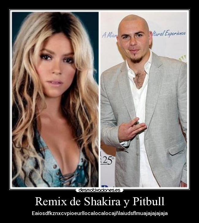 Remix de Shakira y Pitbull - 