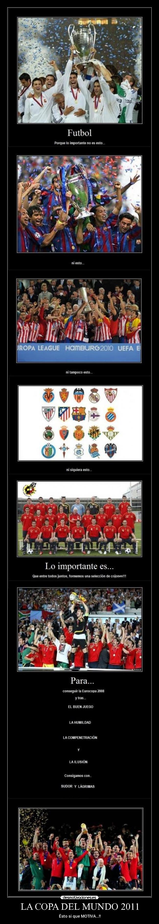 LA COPA DEL MUNDO 2011 - 